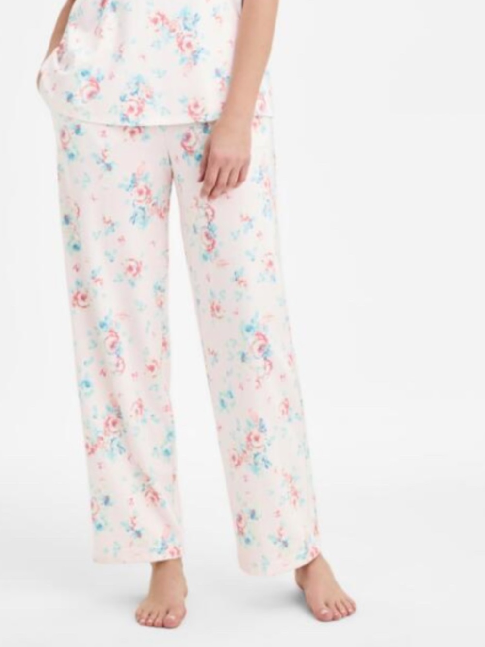 Charter Club Women's Cotton Flutter-Sleeve Pajama Pants